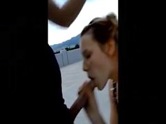 22yr old petite wife fucking in public