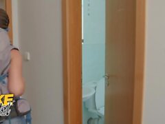 'Fake Hostel Hot Teen Fucked Standing Up in Her Hostel Room'