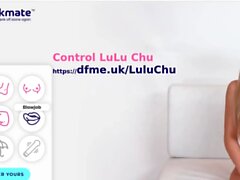 LuLu Chu eating cum