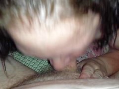 Wife sucking my cock. Good cumshot at the end
