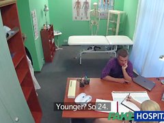 FakeHospital Nurse sucks dick for sperm