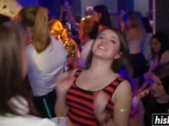 european girls party in hardcore fashion