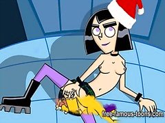 famous cartoons christmas orgy