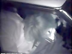 Midnight Sexual Couple Fucking In Car
