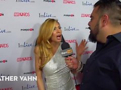 Weirdest Thing You Masturbated To? 2015 AVN Red Carpet Interviews PornhubTV