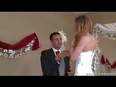 Sexy Bride Sucking A Big Cock