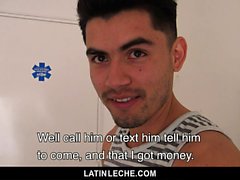 LatinLeche - Latino Soldier Hunk Barebacks A Cute Boy