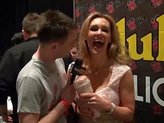 PornhubTV with Tanya Tate at eXXXotica 2013