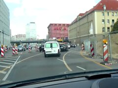 Real Public Blowjob Date with german blonde Street Slut