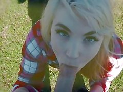 Fucking In The Park Leads To Accidental Creampie