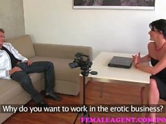 FemaleAgent. MILF can't get enough of sexy strippers cock during casting
