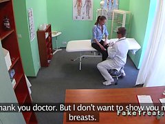 Doctor fucks sexy patient in fake hospital