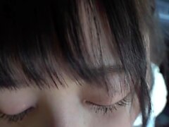 Hot Asian POV blowjob outdoors