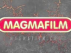 MAGMA FILM Naughty Hot German brunette gangbanged