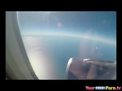 Blowjob On An Airplane