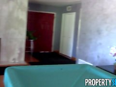 PropertySex - Sexy wife with house for sale fucks stranger