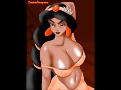 Disney's Jasmine gets naked(Cartoon Valley)