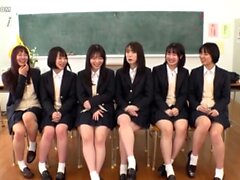 Japanese group sex with pussy licking and fucking