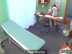 Doctor fucks his pretty nurse