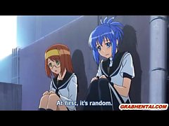 Sexy hentai schoolgirl action