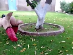 African Amateur Fucked Outdoors