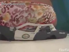 Butt crush toy car