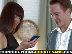 Young Courtesans - A special anal gift