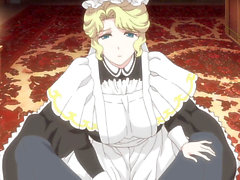 Animation, victorian, anime maid