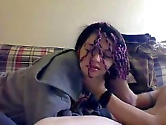 emo teen rough deepthroat blowjob