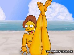 Simpsons hentai hard orgy