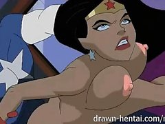 Superhero Porn - Wonder Woman vs Captain America