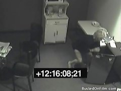 Girl pees in coworkers drink on office security cam