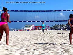 Beach volleyball, volleyball ass