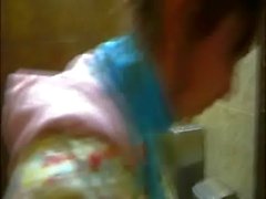 Petite Natasha coed naked at toilet