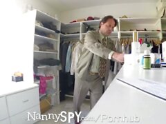 'NANNYSPY Step Dad Fucked For Pity'