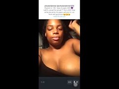 BBW Ebony Boobs Oiled And Fucked