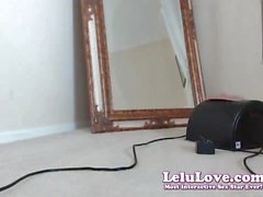 Lelu Love-WEBCAM: Closeup Naked Twerking Sybian Orgasm