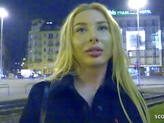 german scout - anal for college teen marilyn at street casting