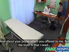 FakeHospital Woman strikes deal with doctor fucking cock