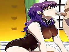 Misato Katsuragi fucking (Evangelion)