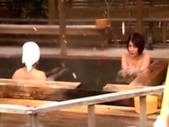 Japanese Beauty Female Fucked Mix Public Bath