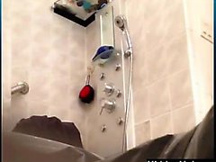 Indian Woman Spied On In The Shower