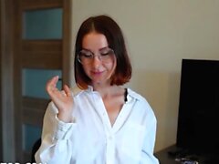 POV - Tasty teen Kleo seduces you for horny POV fucking