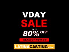 Latina Casting - Horny Petite Redhead Rides Big Cock