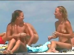 Chicks on the nude beach look super sexy