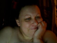 Hot Russian mature mom Maria play on skype