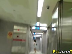 Japanese pissing filmed