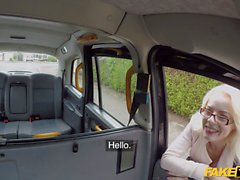 Fake Taxi He gets a rimjob from two tongues at the same time