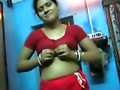 Sexy indian couple in bed
