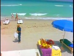 Sexy Lifeguard White Thong Miami